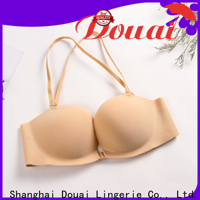 Douai front clasp bra supplier for girl