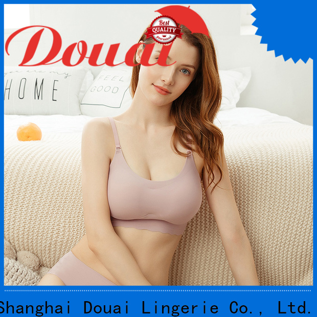 Douai flexible padded bra top factory price for home