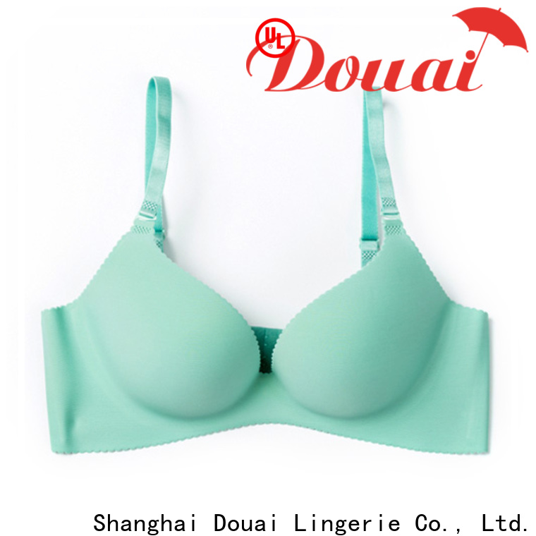 Douai durable cotton seamless bra design for madam