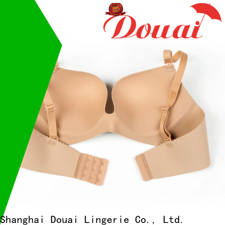Douai simple best seamless push up bra on sale for women