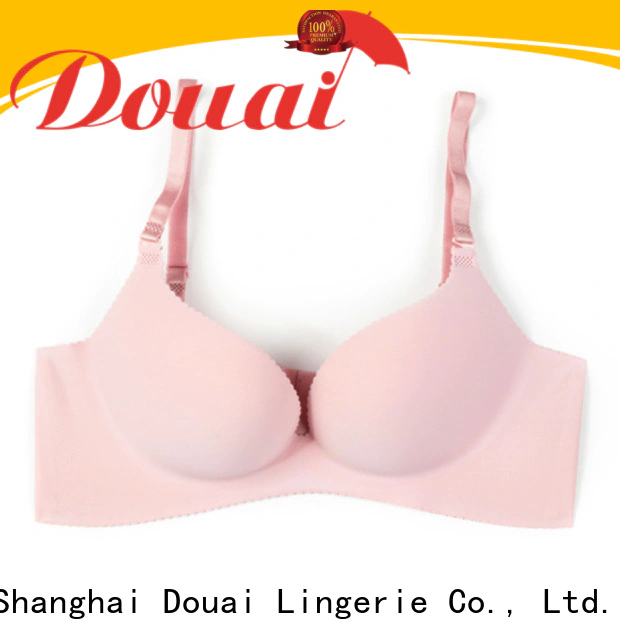 Douai fancy nude push up bra wholesale for girl