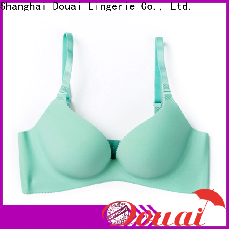 Douai attractive cotton seamless bra design for women