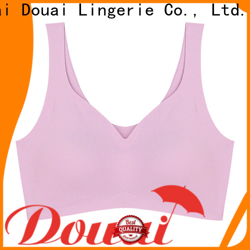 Douai soft low impact sports bra supplier for sking