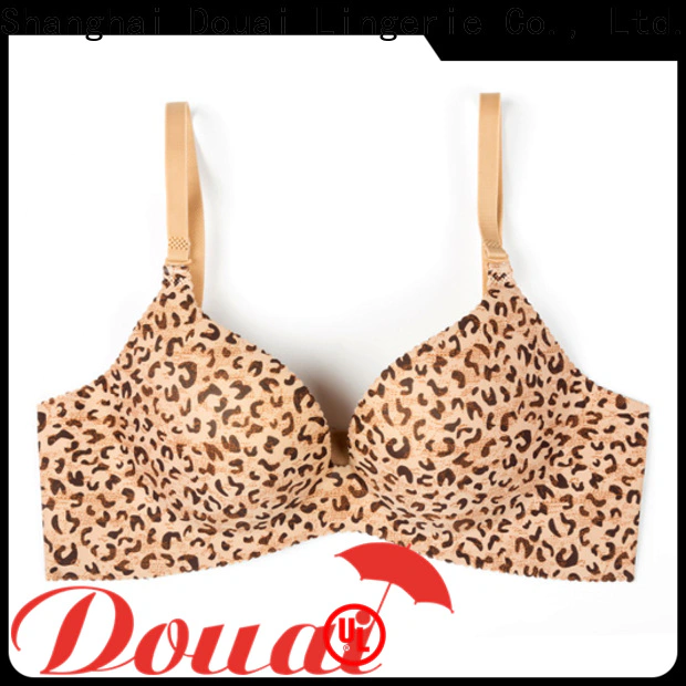 Douai attractive cotton seamless bra on sale for ladies