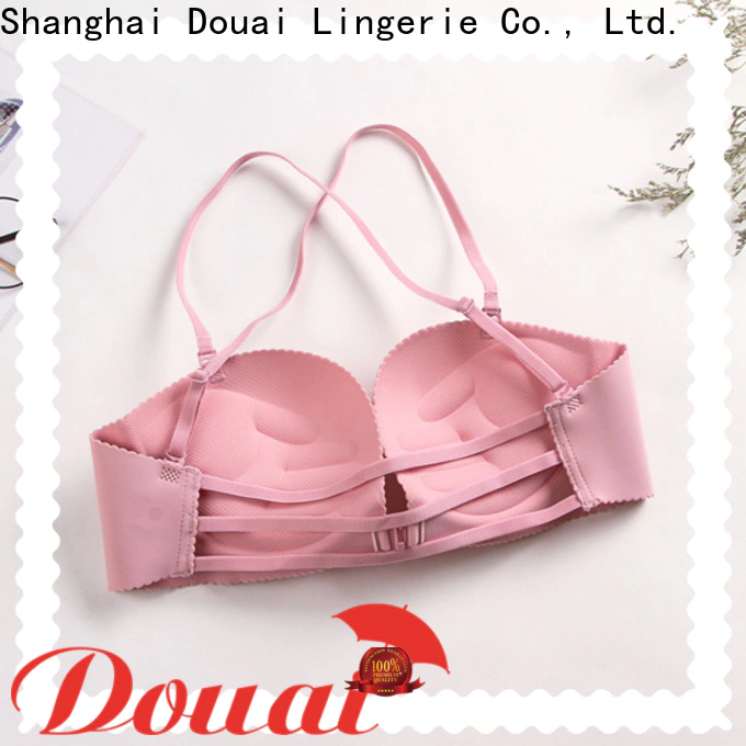 cotton front closure padded bras directly sale for madam