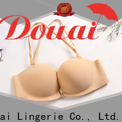 Douai cotton front button bra supplier for women