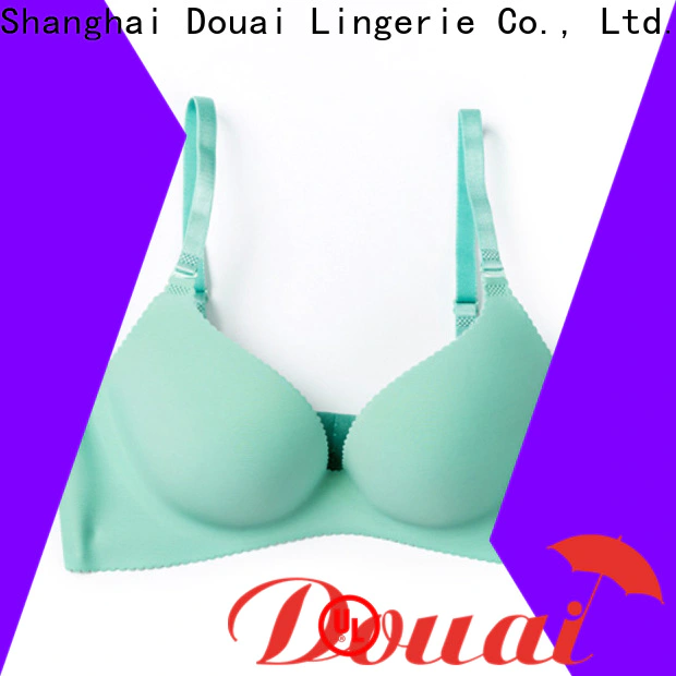Douai simple seamless padded bra wholesale for women