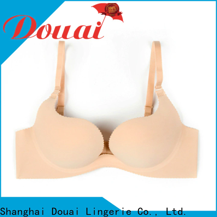 colorful u shape plunge bra from China for dress