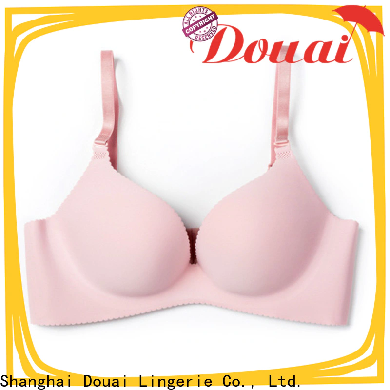 Douai durable seamless cup bra design for madam