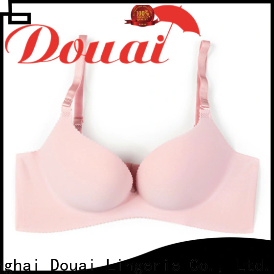 Douai fancy push up bra set supplier for ladies