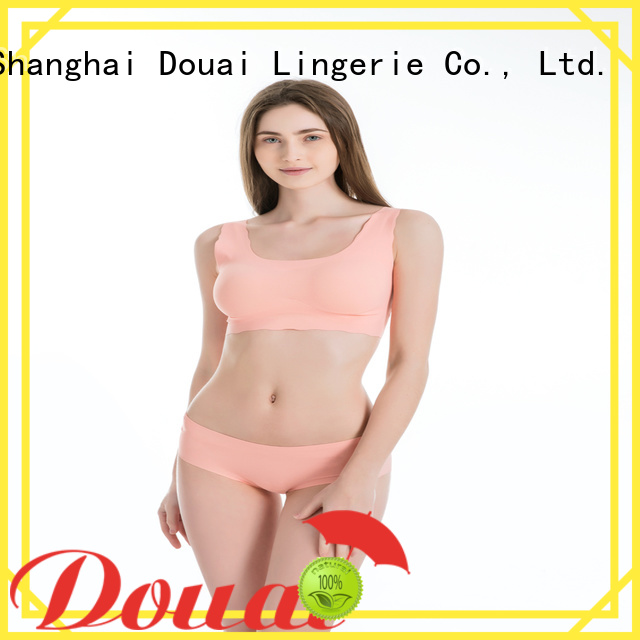 Douai natural womens gym bra personalized for sport